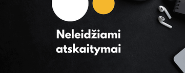 Neleidžiami atskaitymai: kas tai?